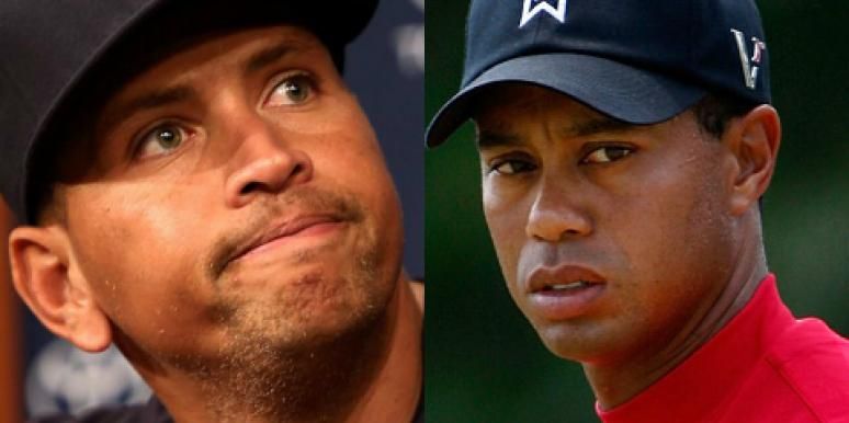 Alex Rodriguez και Tiger Woods