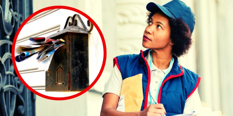 'Gut Feeling' & Saves A Life After Noticing A Woman's Mail Piling Up For Days 's mail.