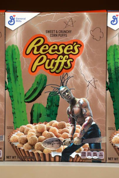 Scatola di cereali Travis Scott